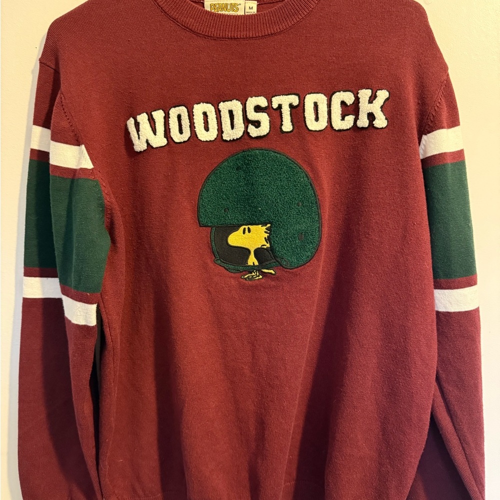 Peanuts Aeropostale Women's Size M sweater WOODSTOCK